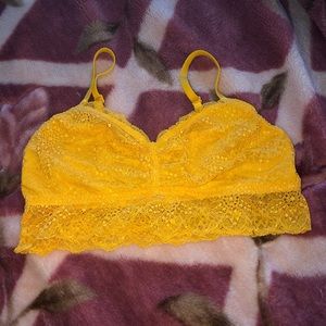 PINK mustard bralette